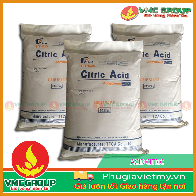 Mua acid citric monohydrate ở đâu chất lượng giá tốt?