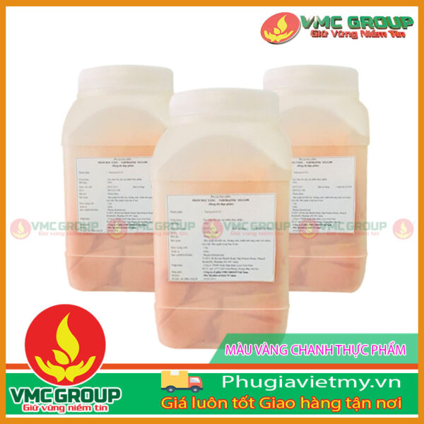 Phụ gia thực phẩm màu vàng chanh TATAZIN YELLOW
