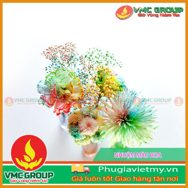 Màu nhuộm hoa độc lạ đẹp mắt