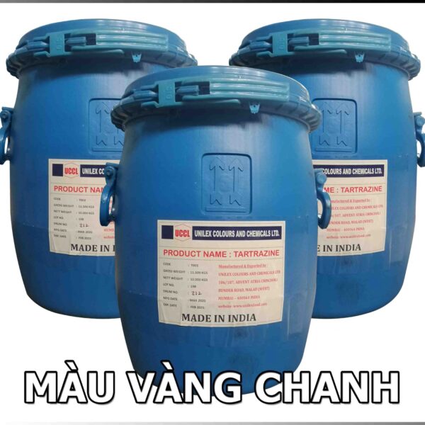 MÀU VÀNG CHANH TARTAZINE