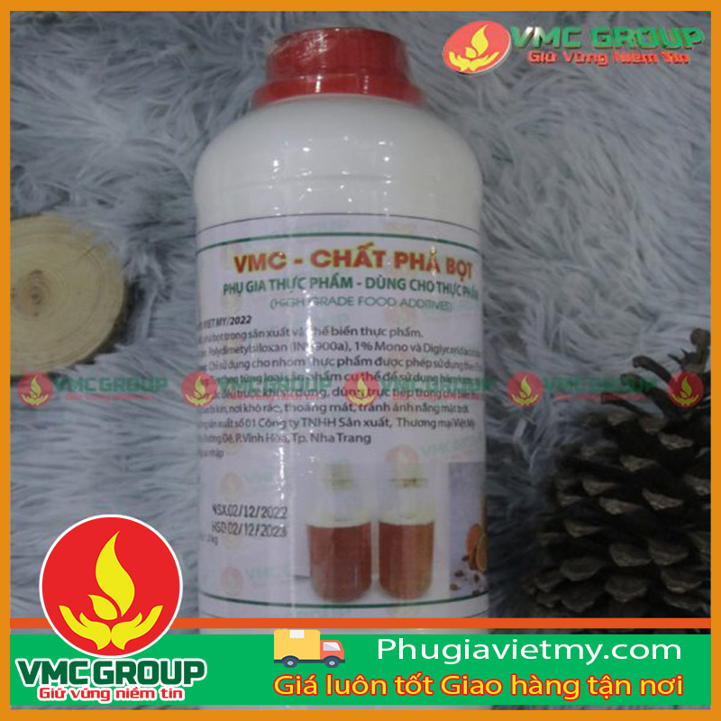 VMC- chất phá bọt thực phẩm