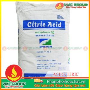 Địa chỉ mua axit citric tại Hà Nội chất lượng giá tốt