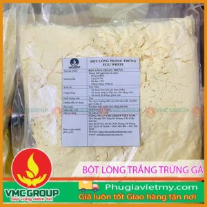 Bột lòng trắng trứng có dạng bột