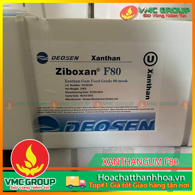 Phụ gia thực phẩm chất làm dày Xanthan Gum
