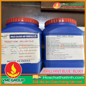 Brilliant blue giúp tạo màu tự nhiên cho các loại thực phẩm
