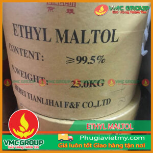 Ethyl Maltol có dạng bột, màu trắng