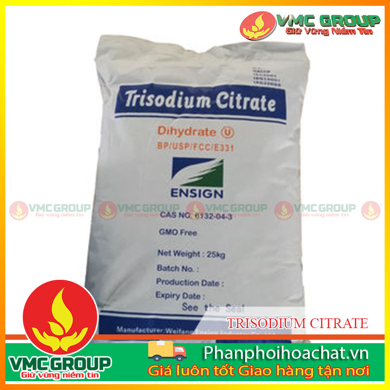 Phụ gia thực phẩm Natri Citrate được ứng dụng nhiều trong ngành thực phẩm