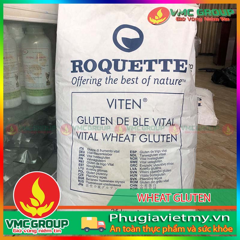 Wheat gluten sử dụng nhiều trong các loại bánh