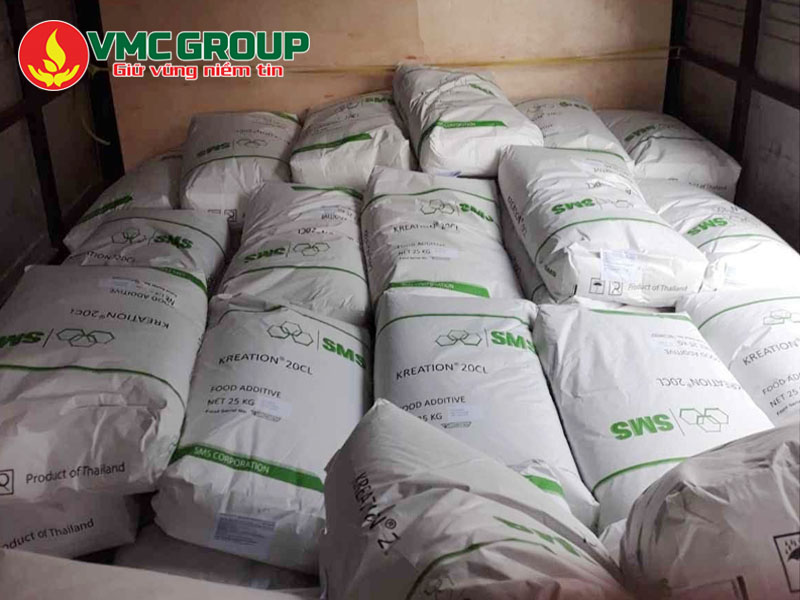 Địa chỉ mua tinh bột sắn biến tính SMS Thái Lan chất lượng