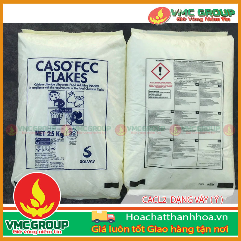 Tìm hiểu Canxi clorua thực phẩm