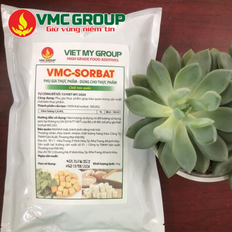 VMC Sorbat ức chế nấm mốc trong bánh mì