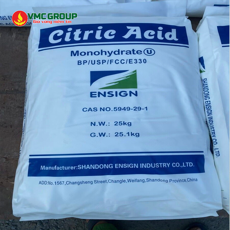 Chất điều chỉnh độ pH Axit Citric