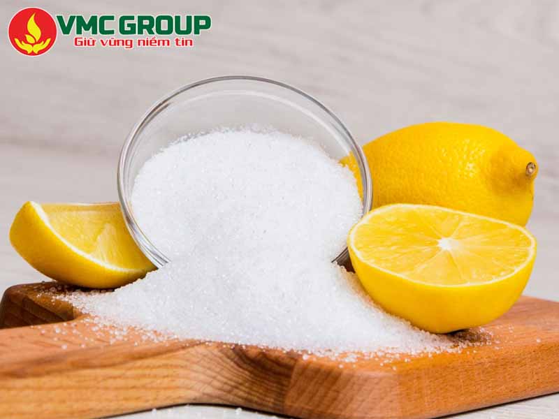 Tính chất đặc trưng của Acid Citric