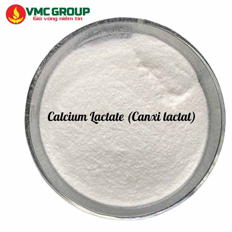 Phụ gia Calcium Lactate có dạng bột màu trắng