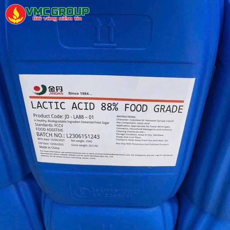 Lactic Acid Food Grade Trung Quốc