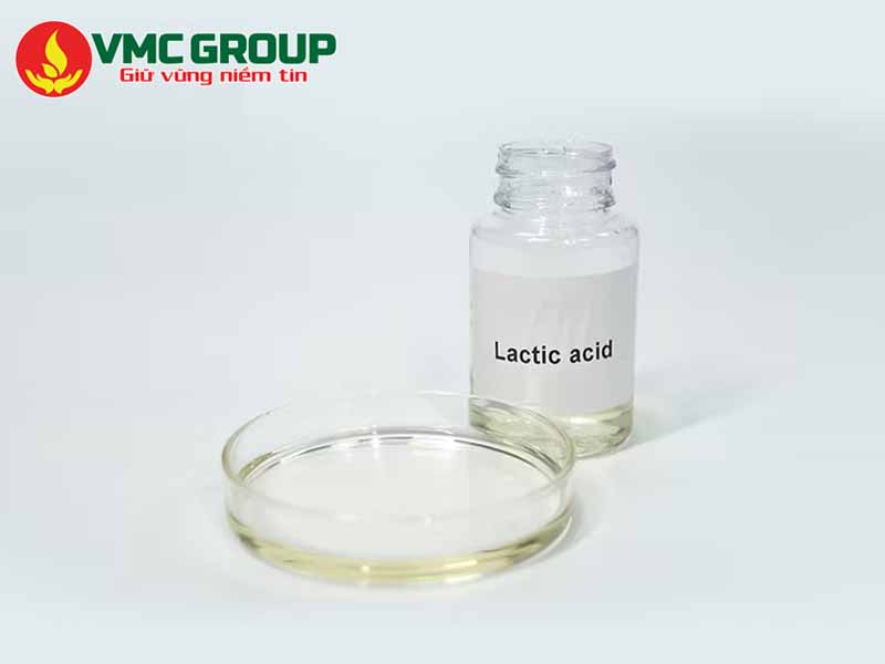 Acid Lactic có dạng lỏng màu vàng nhạt