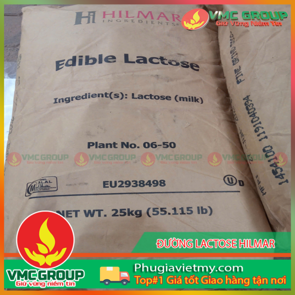 ĐƯỜNG LACTOSE HILMAR MỸ BAO 25KG