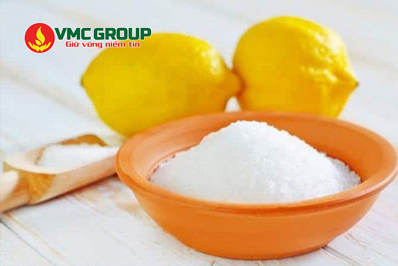 Acid citric có nguồn gốc tự nhiên trong trái cây họ cam chanh