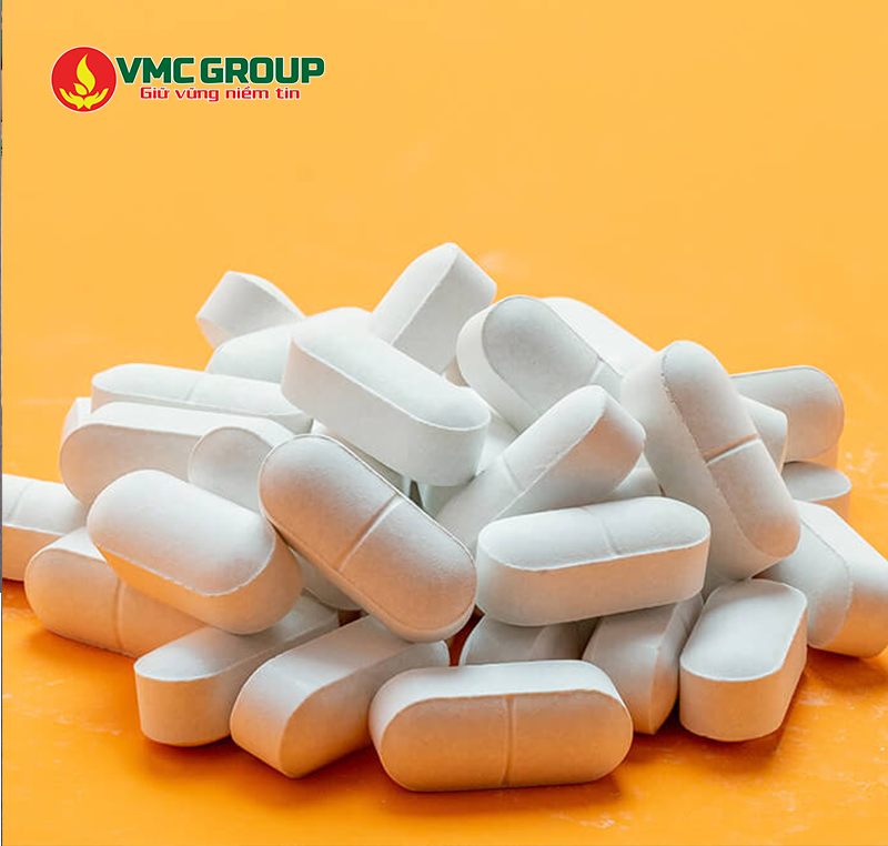 CMC được dùng làm tá dược trong thuốc