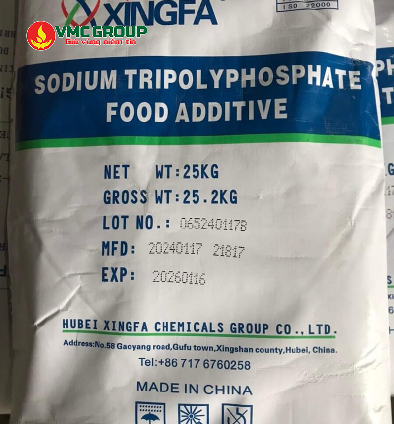 Phụ gia STPP được dùng nhiều cho giò chả