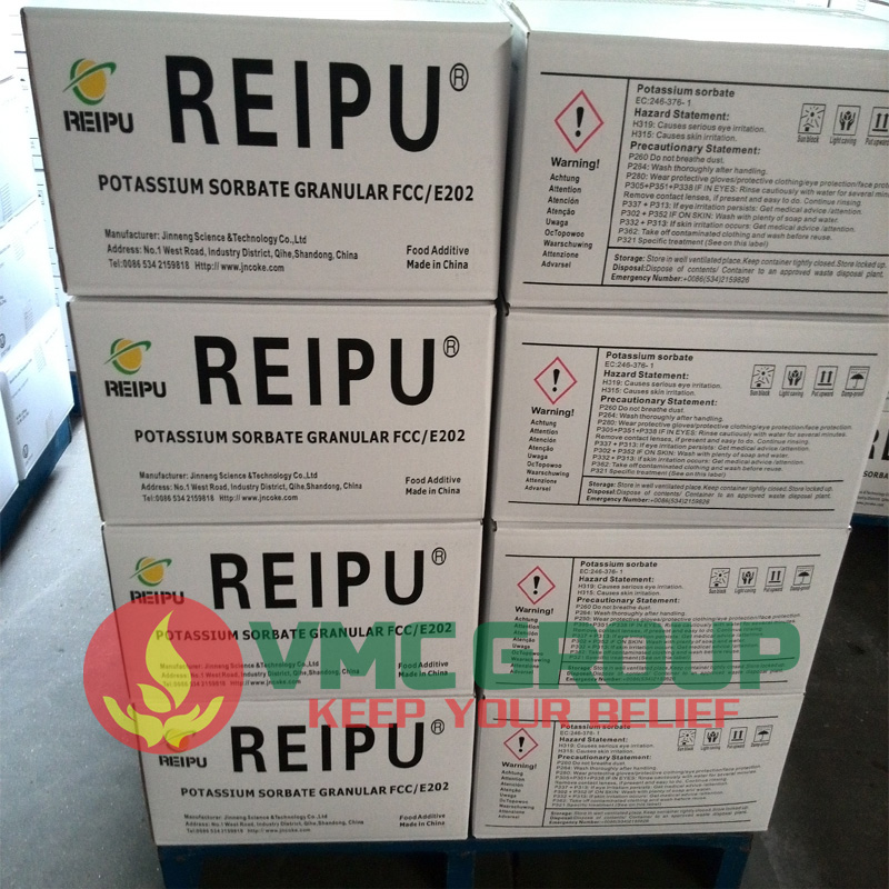 Potasium Sorbate chất bảo quản thực phẩm