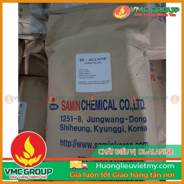 BÁN CHẤT ĐIỀU VỊ CAO CẤP DL-ALANINE GIÁ TỐT