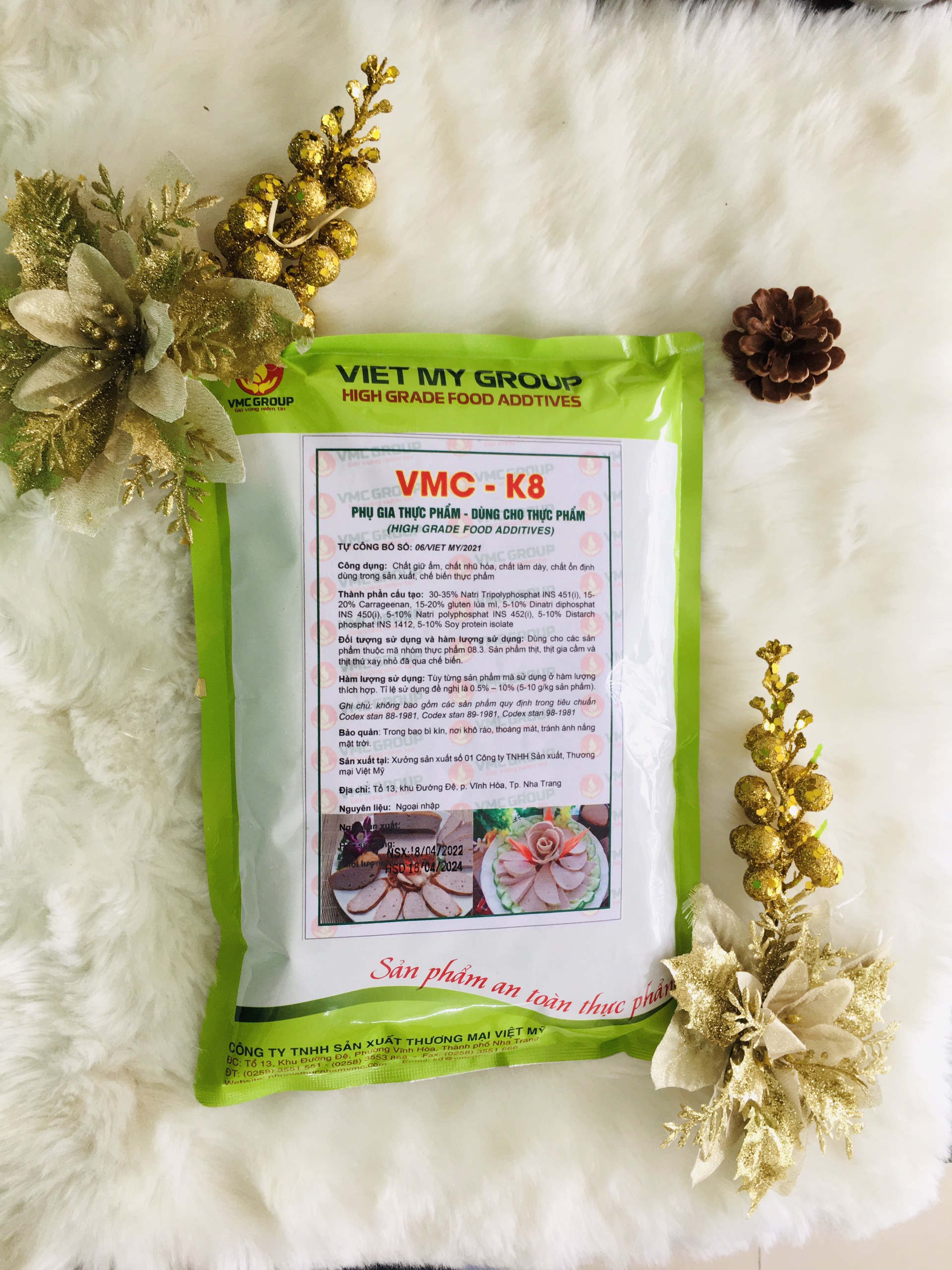 VMC K8 TẠO DAI GIÒN CHO GIÒ CHẢ NEM NƯỚNG