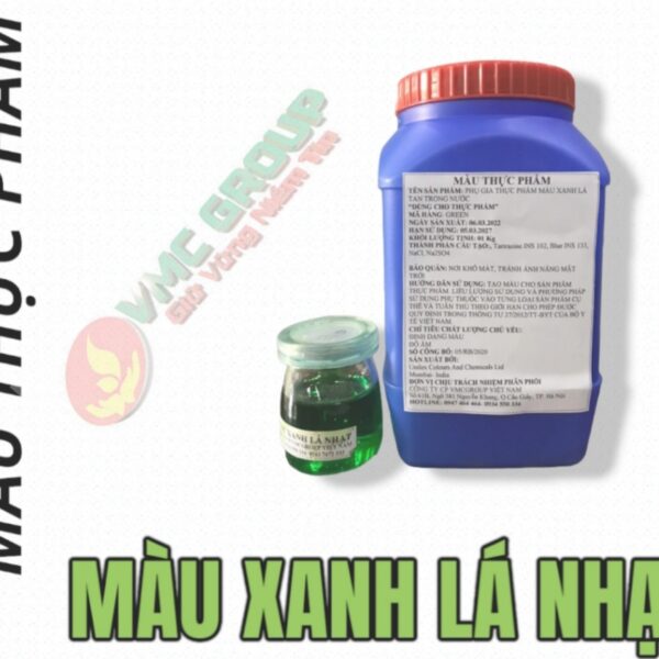 TẠO MÀU XANH TỰ NHIÊN CHO TRÀ