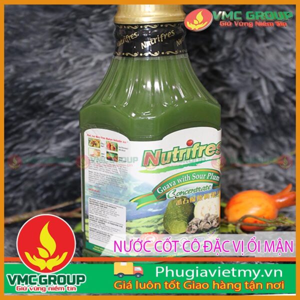 NƯỚC CỐT TRÁI CÂY CÔ ĐẶC VỊ ỔI MẬN – CHAI 1000GRAM – MALAYSIA