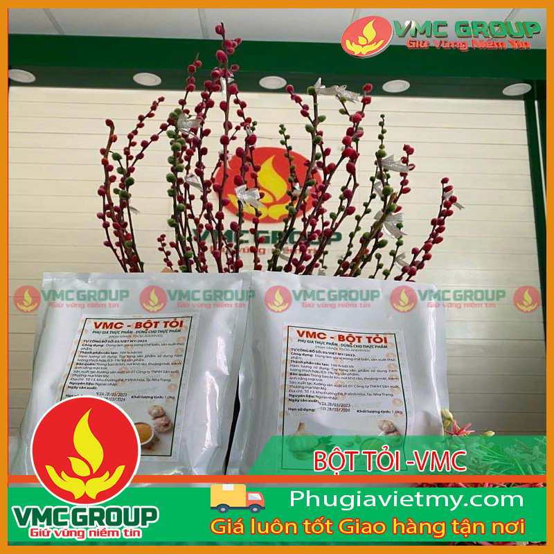 BỘT TỎI VMC – GÓI 1KG – DÙNG TRONG THỰC PHẨM