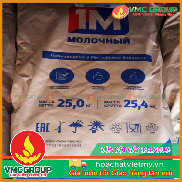 BỘT SỮA GẦY HÀNG BELARUS BAO 25KG