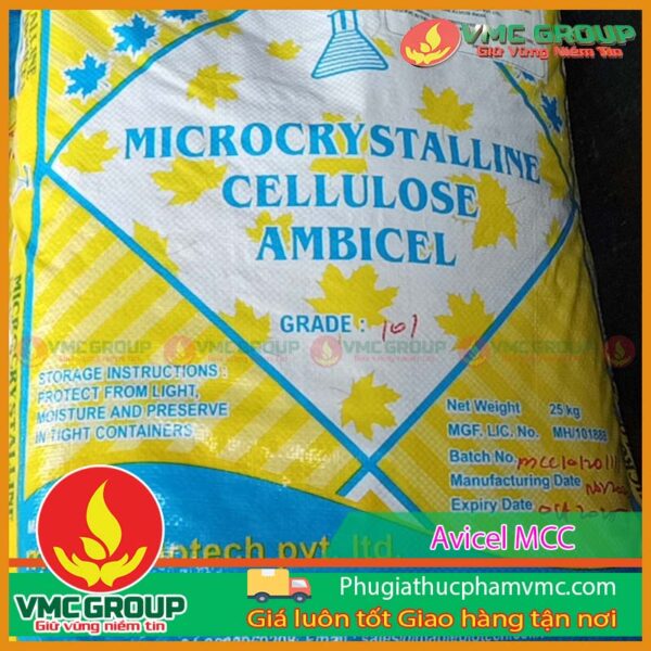 Avicel chất tạo đặc, kết dính