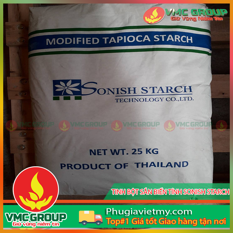 TINH BỘT SẮN BIẾN TÍNH SONISH THÁI LAN