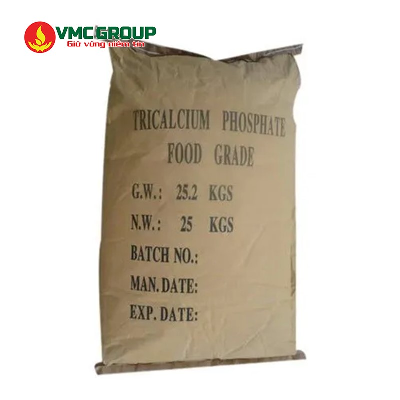 Mua Tricalcium Phosphate trong thực phẩm tại Việt Mỹ đảm bảo chất lượng