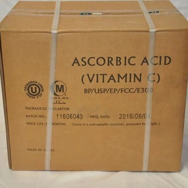 VITAMIN C 99% - ASCORBIC ACID – TRUNG QUỐC THÙNG 25KG