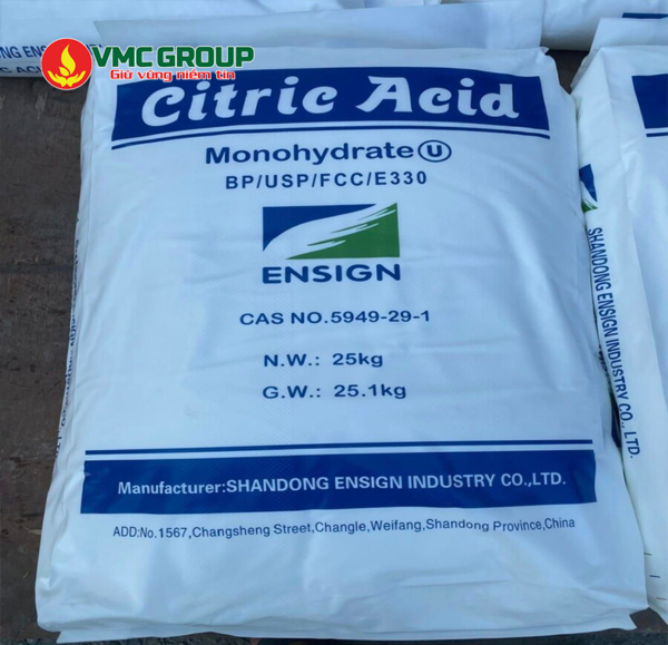 Mua Acid citric tại Việt Mỹ đảm bảo chất lượng, an toàn khi dùng